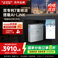 史密斯净水器家用专利4年RO膜反渗透滤芯 3:1高水效更省钱 2升/分钟厨下式直饮净水机R2000FWi-E