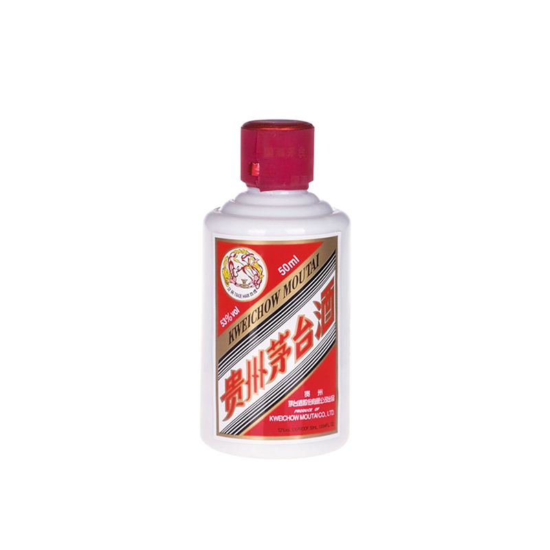 贵州茅台飞天酒小瓶装 53度50ml*1 酱香型白酒单瓶装