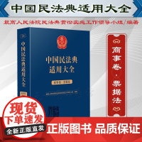 中国民法典适用大全(商事卷 票据法)扩展卷 人民法院出版社 9787510935886