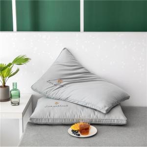美帮汇全棉大豆纤维枕头单人酒店成人柔软枕芯家用整头一对拍2