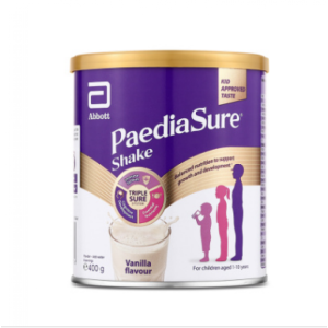 进口英国雅培小安素PaediaSure婴幼儿儿童香草口味(1-10岁)400g