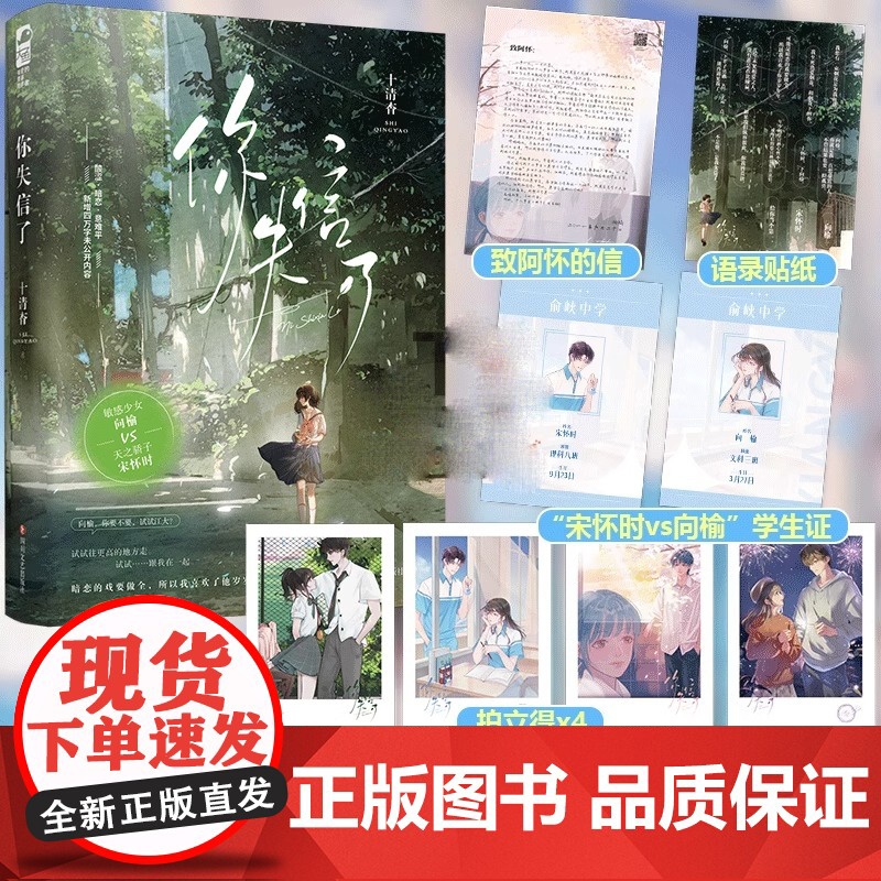 你失信了 印特签 青春校园暗恋双向奔赴酸涩意难平虐be美学言情小说实体书籍 正版书籍