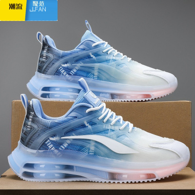 聚范莆田男鞋2024新款夏季透气休闲运动减震超轻跑步旅游潮鞋