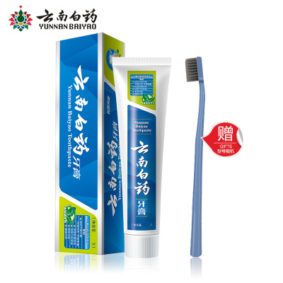 云南白药牙膏薄荷清爽型100g