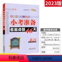 [正版]小考准备46天英语考前冲刺小升初系统总复习专项训练六年级下册上册专项训练全解资料书小学升初中知识大集结68所名