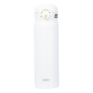 膳魔师(THERMOS)保温杯304不锈钢男女士学生水杯JNR-501防漏车载水杯礼品礼物500ml 白色