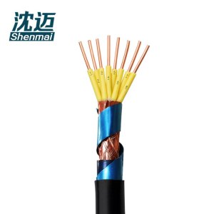 沈迈 铜芯铠装电缆 ZR-KVVP22-450/750V-8*2.5平方 /米