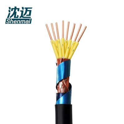 沈迈 铜芯铠装电缆 ZR-KVVP22-450/750V-8*2.5平方 /米