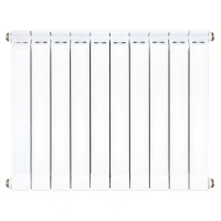 盛京联硕 铜铝复合暖气片75*75型散热器中心距500mm 横式 片