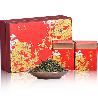 张一元特级清香型安溪铁观音礼盒250g/盒(125g/罐*2)福建茗茶乌龙茶茶叶