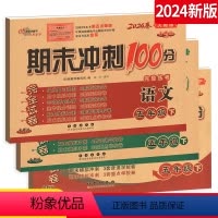 [正版]2024春 期末冲刺100分 五年级 下册 语文数学英语3本套装 人教版全新版 小学5年级下册总复习测试卷 期