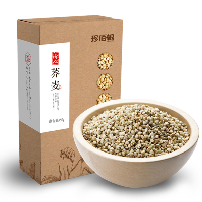 珍佰粮荞麦荞麦米450g/盒五谷杂粮米荞麦仁真空包装