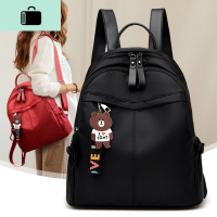 牛津布包双肩包女2020新款潮女士韩版时尚百搭小包包帆布旅行背包NEW LAKE