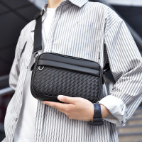 潮流男士商务单肩包高级感大容量斜挎包男款防水挎包机能包