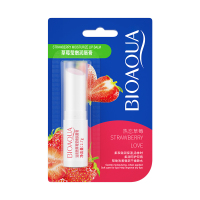 泊泉雅草莓莹嫩润唇膏滋润保湿秋冬润唇膏2.7g