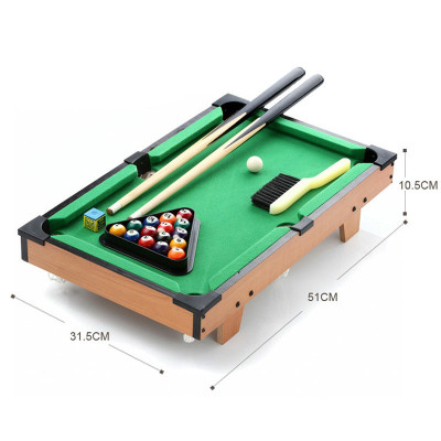 皇冠室内迷你小型台球桌亲子互动 家用桌上台球大号桌球桌面儿童玩具