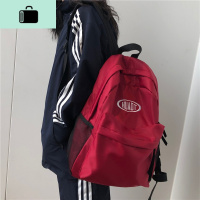 书包女韩版高中学生校园森系帆布双肩包 日系古着感少女背包ins潮NEW LAKE