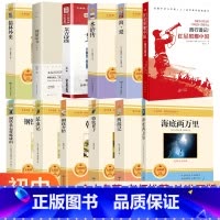 全套12本 初中生七八九年级上下册必读名著 [正版]七八九年级骆驼祥子海底两万里朱自清经典常谈钢铁是怎样炼成的简爱儒林外