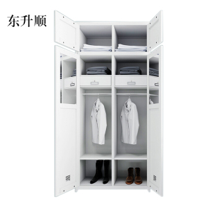 东升顺员工储物柜文件柜存放柜子更衣柜两门内务柜