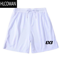 HLCOMAN美式篮球运动短裤男准3X3训练三分裤夏季速干排汗健身男四分短裤