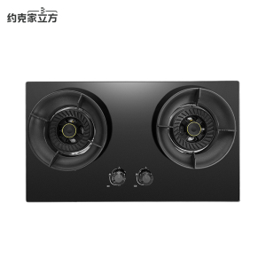 约克家立方燃气灶煤气灶双灶ZJ20嵌入式灶具台嵌两用钢化玻璃4.5kw灶台式灶台炉具双眼灶(液化气)