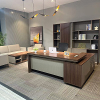 匡大班台桌2.0米办公桌转角电脑桌 JD-D0220 (2000W*1600D*760H)