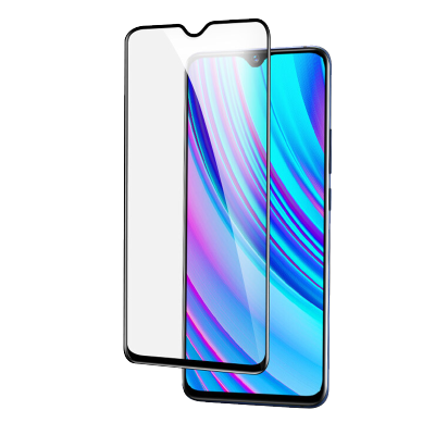 [买2送磨砂壳]轻万适用vivoy3钢化膜全屏黑色高清透明防摔贴膜VIVO手机保护膜全玻璃