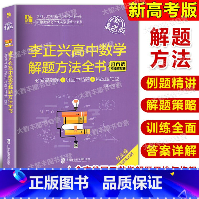 李正兴高中数学 解题方法全书 高中通用 [正版]新高考版 李正兴高中数学 解题方法全书 解题训练全书 挑战985 李正兴