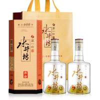 水井坊 井台 52度500ml*2瓶 浓香型白酒 (送手提袋)