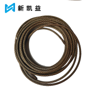 新凯益 油性多股钢丝绳 6*37+FC-8.7mm 米