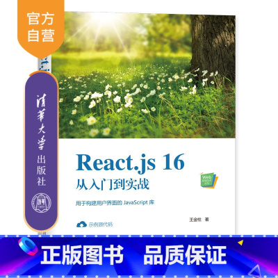 [正版] React.js 16从入门到实战 王金柱 Web前端技术丛书 JAVA语言JavaScript
