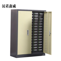 汉诺鑫威文件柜工具收纳柜75抽透明带门小号抽屉