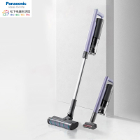 松下(Panasonic)吸尘器家用无线手持式大吸力持久续航除尘除螨车载家用多功能吸尘机 MC-A10V-墨荷紫