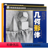[正版] 青藤素描基础教程 静物、几何形体2册素描书 青少年、成人绘画速写美术 零基础入门素描绘画书籍 绘画入门教程