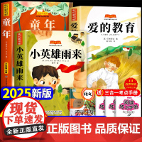 全套3册 童年六年级上册必读的课外书高尔基爱的教育小英雄雨来管桦正版原著完整版小学生快乐读书吧6上阅读书籍经典暑假书目