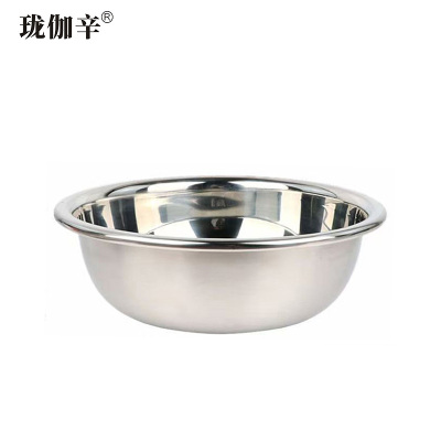 珑伽辛 加厚不锈钢盆 菜盆 大盆 36cm/个