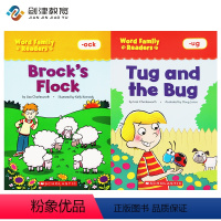 [正版]原版进口英文绘本Word Family brock's flock tug and the bug儿童自然拼读