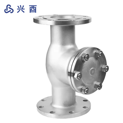 兴酉 304不锈钢法兰止回阀 DN250 个