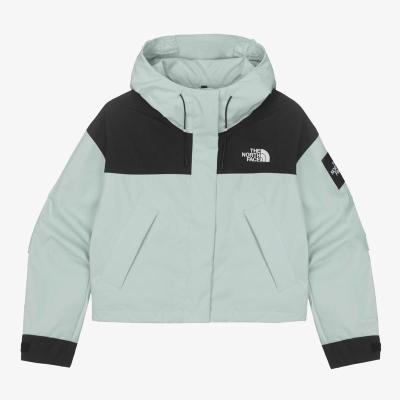 THE NORTH FACE女士运动夹克 轻质防风上衣VAIDEN户外休闲简约百搭连帽外套