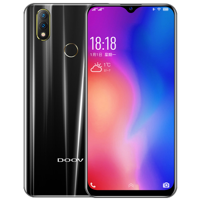 朵唯(doov)d1 全网通4g 智能学生老人手机 全面屏水滴屏 指纹人脸 6gb
