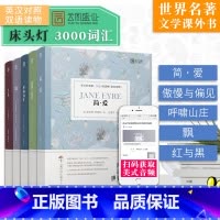 [正版]含音频初高中生英语课外分级床头灯系列英汉双语读物3000词 呼啸山庄简爱飘红与黑傲慢与偏见中英文对照书籍 云图