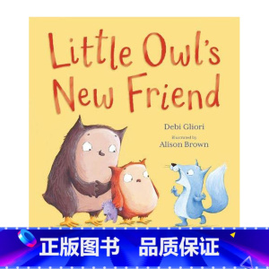 [正版]英文原版Little Owl's New Friend小猫头鹰的新朋友 儿童英语启蒙趣味阅读绘本 亲子共读宝宝