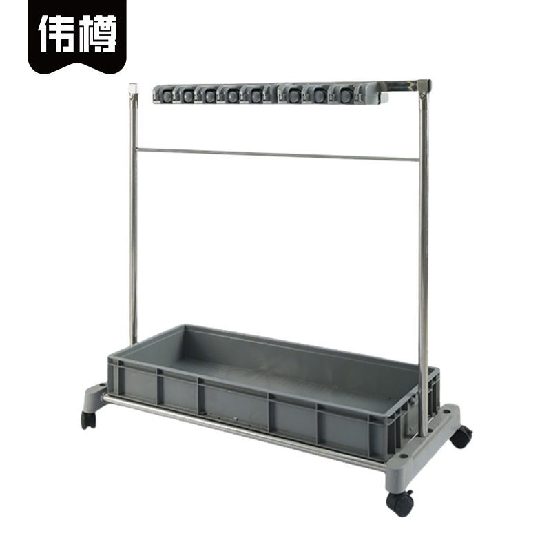 伟樽拖把架双排16挂20钩100*46*100cm个