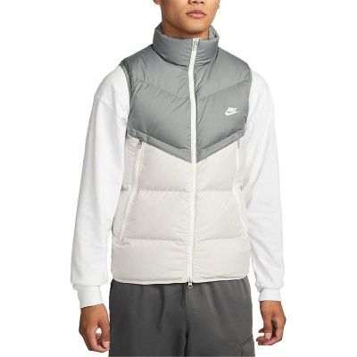 Nike/耐克羽绒背心运动休闲轻便保暖立领男装马甲DV1136-084 D