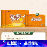 三年级上册+下册 [正版] 三步写好规范字 一年级二年级字帖三年级上册小学生语文同步练字贴四五六年级儿童描红控笔正姿横式