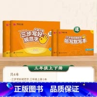 三年级上册+下册 [正版] 三步写好规范字 一年级二年级字帖三年级上册小学生语文同步练字贴四五六年级儿童描红控笔正姿横式