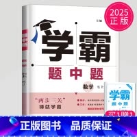 数学 人教版 [正版]2025版学霸题中题七年级上册英语译林版江苏版初一上学期苏教7年级课堂作业同步训练辅导书课时提优必