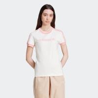 ADIDAS阿迪达斯三叶草短袖T恤运动休闲针织圆领女装IY9234 D