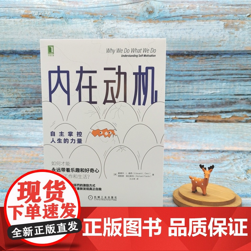 内在动机 爱德华 自主掌控人生的力量 爱德华动机激励励志成功书 自主自我决定理论激励方法方式自我价值实现