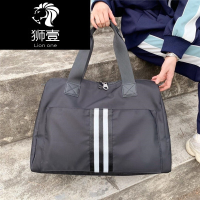 狮壹（Lionone）2019新款旅行包女手提旅行袋大容量韩版轻便短途单肩行李包运动包